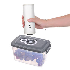 กล่องเก็บอาหารพลาสติกพร้อมสุญญากาศสำหรับเก็บอาหารสดพร้อมฝาปิดแบบระบายอากาศปราศจากสาร BPA - Product Image 1