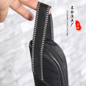 Bolsa para cañas de pescar de 1,2 m, de una sola capa, con doble cremallera, de tela Oxford, con asa superior, tamaño pequeño, con bolsillos laterales para guardar cañas - Product Image 1