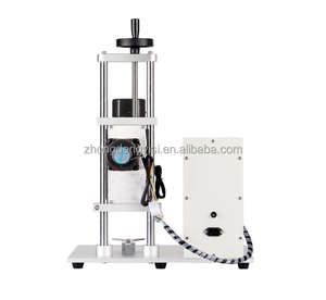 Machine de capsulage semi-automatique électrique pour bouteilles en verre et en plastique, machine de scellage de bouchons de bureau pour bouteilles de jus en plastique - Product Image 1