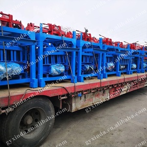 Máy làm gạch nhỏ Khóa liên động hallow lát xi măng khối đúc máy móc để bán Philippines - Product Image 6