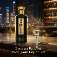 Exquisito Baijiu Fuguiyisheng 53% vol: Licor con Aroma a Salsa con Caja de Regalo |   Licor de Sorgo Oriental | Baijiu Añejo de Rico Sabor para Exportación