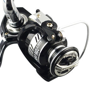 Carrete de Pesca Giratorio Metálico Mq100, Capacidad de Línea de 0.20-0.25 mm, Carrete de Pesca de Río, Carrete de Lanzamiento Universal para Agua Dulce - Product Image 4