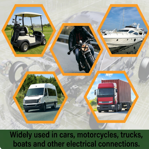 Konektor Tahan Air <span class=keywords><strong>JST</strong></span> 03T-JWPF 3Pin Male, Housing Konektor Listrik untuk Mobil, Sepeda Motor & Kendaraan Off-Road - Product Image 5