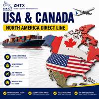 Services de transitaire DHL UPS FedEx pour produits de toutes tailles, y compris LCL, FCL, services express aériens DDP de Chine vers les États-Unis, le Mexique et le Canada