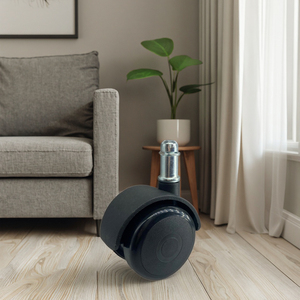 Rodízios Giratórios Modernos Universais de Nylon PU de 2 Polegadas (50mm) para Cadeira de Escritório e Sala de Estar, Capacidade de Carga de 45kg, Design Durável e Silencioso - Product Image 4