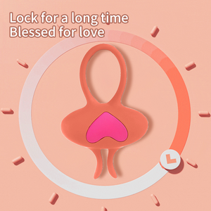 LOTUSIF Like A Lock Your Penis Sex Toys Vibrators Silicone Rabbit Vibrator Penis Cock Ring Lock for Male Sex Toy - Product Image 4