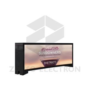 Màn Hình Hiển Thị Xe Hơi Màn Hình Hiển Thị Quảng Cáo <span class=keywords><strong>Lcd</strong></span> Đầu Xe Taxi Màn Hình Hiển Thị Đầy Đủ Màu Sắc Không Thấm Nước - Product Image 5