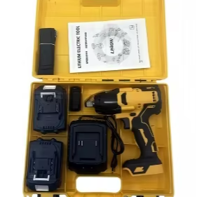 Clé à chocs sans fil portable 21V, batterie au lithium, mode sans balais, clé à chocs électrique, tournevis, couple - Product Image 2