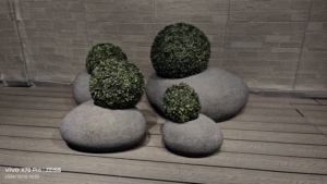 Offre Spéciale Grands Pots de Plantes en Fibre de Verre Ornement de Jardin Décoration Intérieure Vase sur Pied OEM Jardinière Intérieure/Extérieure Peinte Écologique - Product Image 3