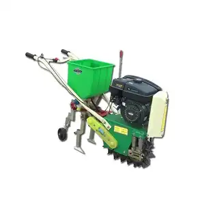 cortadora de césped de tiller Suppliers-Cultivador de césped portátil para granja, Mini cultivador de césped para jardín, verde, precio bajo