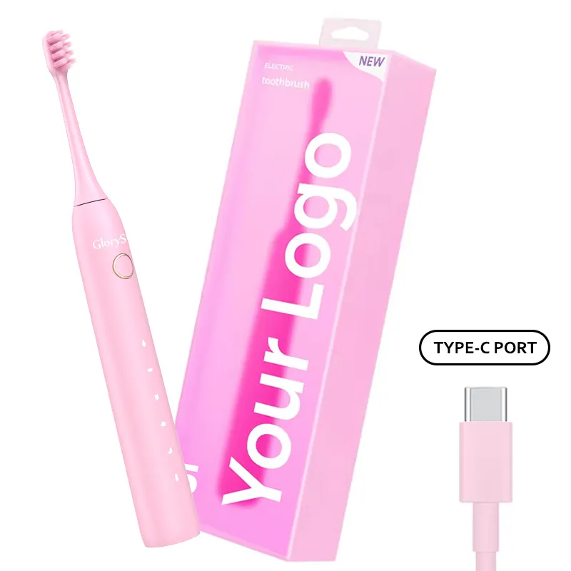 Wholesale Custom Logo 5 Models 2.8 Hours Fast Charging Soft-tapered Bristles Electric Toothbrush for Effective Cleaning