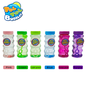 Juguete de Burbujas para Niños, Líquido de Burbujas de Jabón Recargable de PET, Juguete de Burbujas para Exteriores, Solución de Agua para Burbujas, 12 Piezas, <span class=keywords><strong>4</strong></span> Onzas Cada Una - Product Image 3