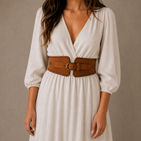 Ceinture large en cuir PU à motif crocodile, ceinture de luxe de la marque R pour accessoires de costume et costumes de télévision et de cinéma, Halloween, cosplay