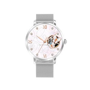 Reloj Inteligente NFC de Lujo <span class=keywords><strong>para</strong></span> <span class=keywords><strong>Mujer</strong></span> 2024, Resistente al Agua IP67, con Correa, Monitor de Sueño, Control de Música, Dorado, Resistente, Nuevo, <span class=keywords><strong>10</strong></span>+ - Product Image 1