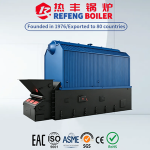 Chaudière à vapeur industrielle à grille de chaîne DZL à fonctionnement stable, multi-combustibles solides, avec contrôle PLC - Product Image 6