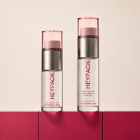 Nouvelle vente en gros de flacons pompe en plastique transparents de 25 ml et 30 ml avec distributeur doré ou argenté pour cosmétiques, lotions, sérums et huiles