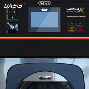 Lavatrice e Asciugatrice Commerciale <span class=keywords><strong>a</strong></span> <span class=keywords><strong>Gettoni</strong></span> in Acciaio Inox da 15kg 20kg 30kg - Product Image 5