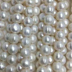 Large 11-12mm Non-Nuclear <b>Pearl</b> Necklace <b>Loose</b> Semi-Finished Jewelry for Clothing Can Be Enlarged or Perforated - Product Image 5
