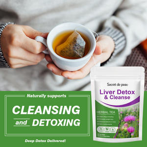 Teh <span class=keywords><strong>Herbal</strong></span> pembersih dan pelindung hati organik detoks teh 30 buah kantung teh - Product Image 6