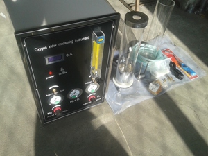 Thiết bị kiểm tra chỉ số oxy giới hạn 4589 ISO ASTM d2863 hạn chế oxy chỉ số Tester - Product Image 4