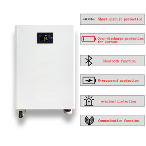 Sistema Solare 51.2V 16kWh, Powerwall Lifepo4 48V 314Ah 15kWh 30kW, Pacco Batterie al Litio per Accumulo Domestico - Product Image 3