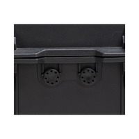 MQ1740 Boîte à outils noire à poignée rigide et étanche, étui de protection antichoc avec support en mousse pour le stockage et le transport OEM