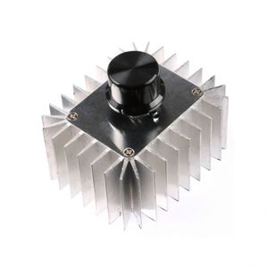 Controlador de Velocidad de Motor con Tiristor, Regulador de Voltaje Electrónico, Termostato, Regulador de Voltaje Digital SCR, 220V AC 5000W - Product Image 1