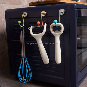 Crochets magnétiques <span class=keywords><strong>pour</strong></span> panneau perforé, supports métalliques en forme de S, lot de 6 pièces de couleurs assorties, aimants puissants <span class=keywords><strong>pour</strong></span> tableaux blancs et réfrigérateurs - Product Image 3