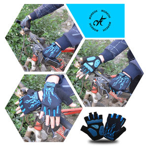 Guantes de Ciclismo de Medio Dedo Transpirables y Ligeros de Verano a Precio de Fábrica, Guantes de Carreras de Bicicleta de Montaña con Gel Antideslizante - Product Image 4