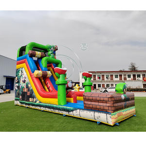 Castillos Inflables de PVC para Uso Comercial, Fáciles de Instalar, para Exteriores, con Tobogán Inflable para Niños - Product Image 3