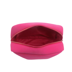 Großhandel rosa Neopren Make-up-Tasche benutzer definierte Logo Beauty-Tasche OEM ODM Factory Promotion wasserdichte Neopren kleine Kosmetik tasche - Product Image 6