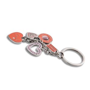 Porte-clés en métal en forme de cœur, design créatif personnalisé avec logo, cadeau pour la Saint-Valentin - Product Image 2