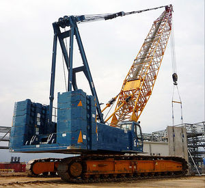 <span class=keywords><strong>Crawler</strong></span> <span class=keywords><strong>crane</strong></span> SCC8000A <span class=keywords><strong>800t</strong></span> Max. Kapasitas angkat - Product Image 4