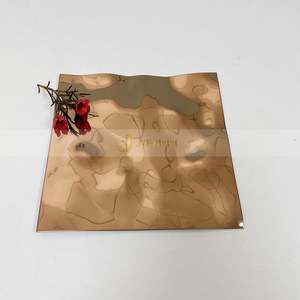 EX203 304 Embossed Ss Decor <b>Sheet</b> Wall Panel Water Large Ripples Color Finish Stainless Steel Decorative <b>Sheet</b> for Wall Cladding - Product Image 4