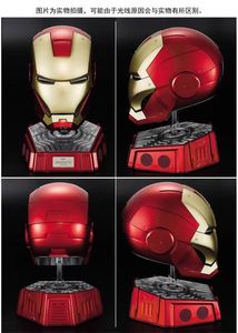 <span class=keywords><strong>Casco</strong></span> <span class=keywords><strong>de</strong></span> <span class=keywords><strong>Iron</strong></span> <span class=keywords><strong>Man</strong></span> MK7 1:1, Transformable, Electrónico, con Control por Voz, para Cosplay - Product Image 5