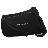 Housse de scooter tri-couche S-XL toutes saisons, universelle, imperméable, anti-UV, anti-poussière, en tissu Oxford, pour moto extérieure
