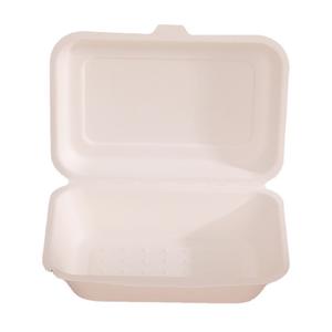 Sac de canne à sucre Compostable conteneur de nourriture jetable à emporter magasin de nourriture assiette de Bagasse boîte à déjeuner de canne à sucre - Product Image 3