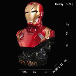 Haute qualité <span class=keywords><strong>Marvel</strong></span> univers Iron Man Mk46 résine artisanat maison qualité décoration Collection Halloween <span class=keywords><strong>cadeau</strong></span> de noël - Product Image 2