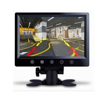 Monitor VGA komputer mobil, alat peraga industri serbaguna 9 inci definisi tinggi