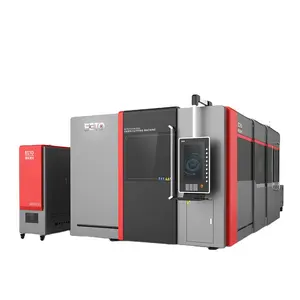 Uitwisselbaar Platform Full-Cover Plaatwerk Cnc Fiber Laser Snijmachine Apparatuur Eeto Gii 6015