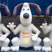 Grande mascotte gonflable personnalisée en forme de chien de dessin animé, modèle animal gonflable pour événements, scènes, centres commerciaux, présentations de grande ouverture