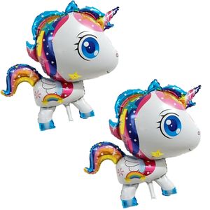 Toptan folyo kanatları <span class=keywords><strong>Unicorn</strong></span> at balon karikatür çocuk uçan - Product Image 4