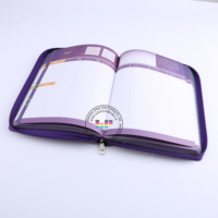 Notebook en cuir PU personnalisé, carnet de notes avec impression à chaud de belles fleurs et de roses, personnalisé