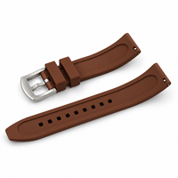 Bracelet de montre en silicone 20 22 24 mm, bracelet de remplacement sport pour montre connectée, vente en gros, logo personnalisé OEM ODM