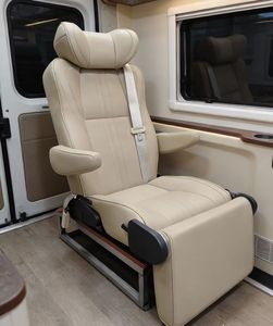 Siège-lit de <span class=keywords><strong>camping</strong></span>-<span class=keywords><strong>car</strong></span> AutoLiuma personnalisé en cuir, dossier haut confortable, appuie-tête et dossier réglables, manuel/électrique en option - Product Image 6