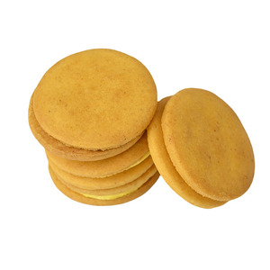 Hot-bán chanh hương vị 100g macaroon bánh sandwich bánh quy ngon Mini Macaron cookie với hương vị ngọt ngào đóng gói trong một túi - Product Image 5