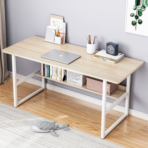 Hot Selling Modern 80/100/120cm <strong>White</strong> <strong>Computer</strong> Gaming Table Space Saving Office <strong>Desk</strong> for Study Room - Product Image 3