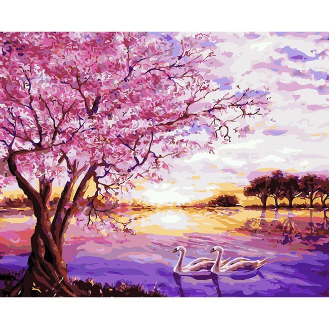 Factory Direct Sale Variety Of Styles Diy Digital Painting For Kids Adults Paint By Number Kits Drawing On Canvas Home Decor
