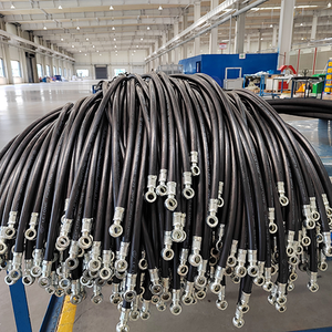 OEM NBR 유압 고무 호스 1/<span class=keywords><strong>2</strong></span>인치 1/4인치 3/8인치 SAE 표준 내유성 호스 공장 맞춤 서비스 - Product Image 4