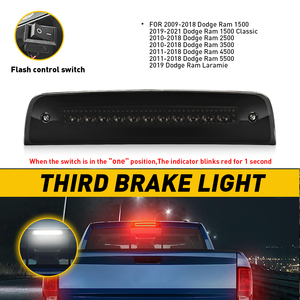 09-2018สำหรับไฟดอดจ์สำหรับ3rd LED 2500 1500 3500รมควันโคมไฟเบรคที่สามสินค้าสภาพใหม่ - Product Image 3